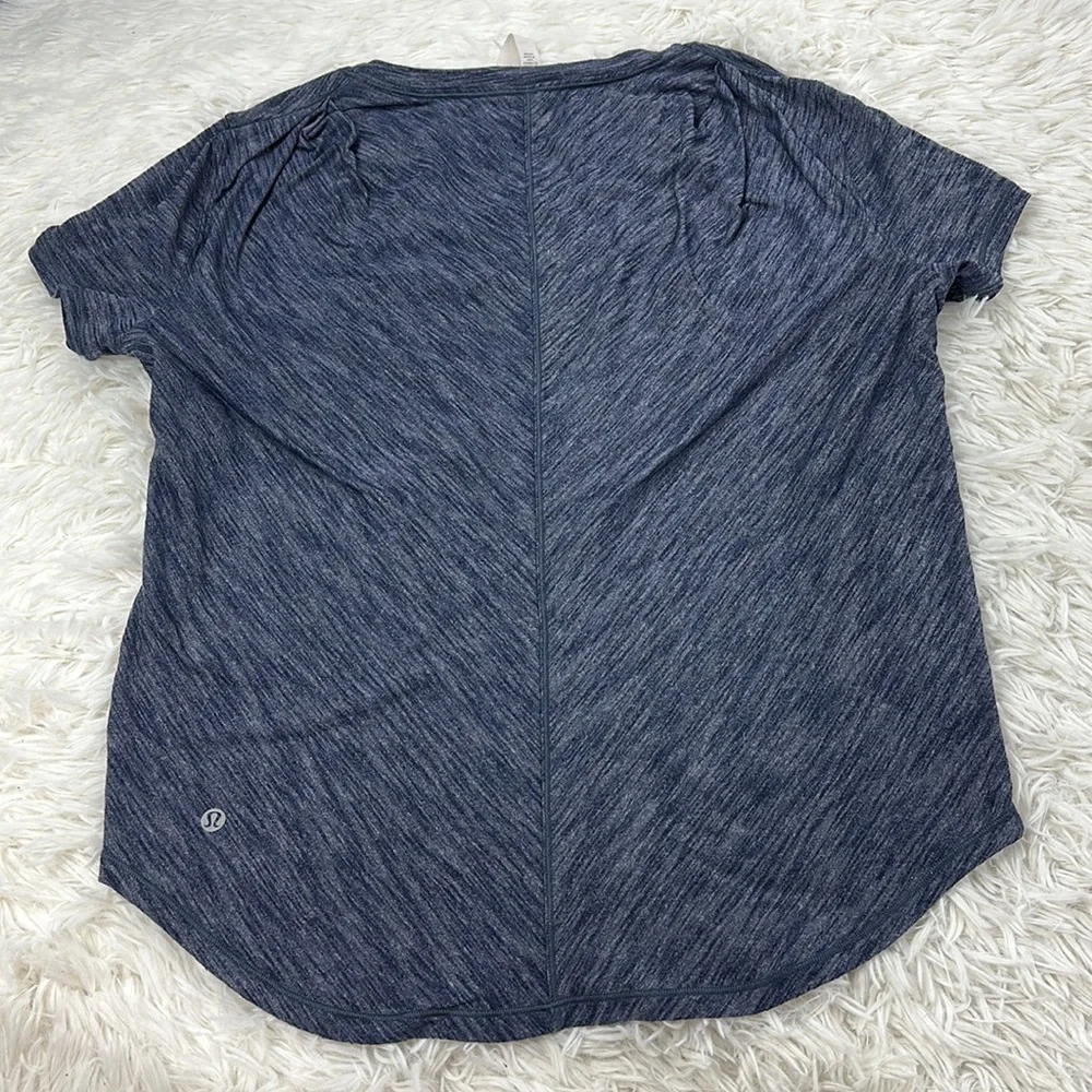 Lululemon Meant To Move Tee Heathered Hero Blue_6